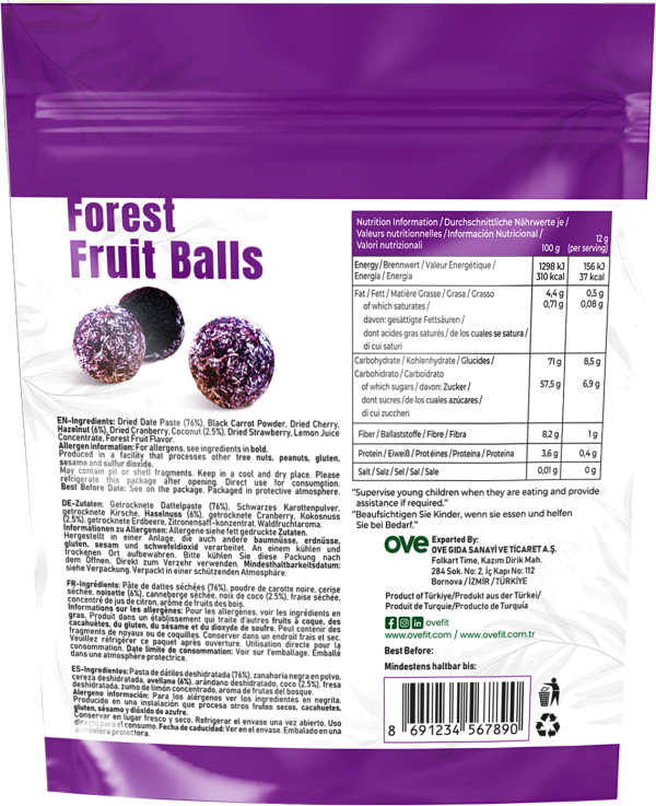 Forest Fruit Balls