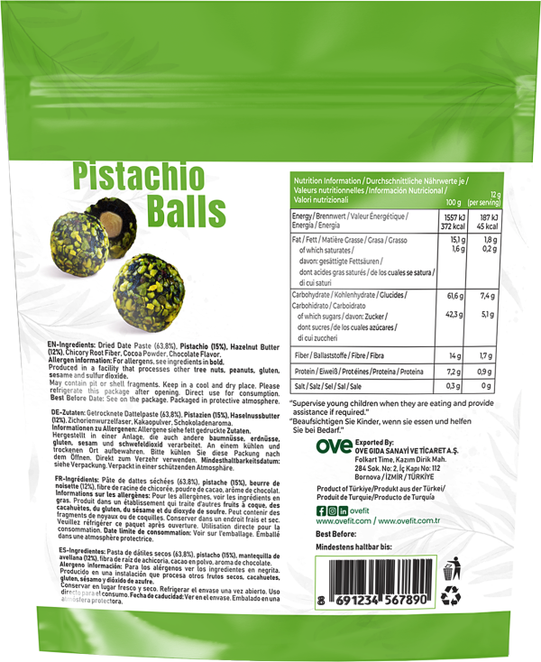 Pistachio Balls